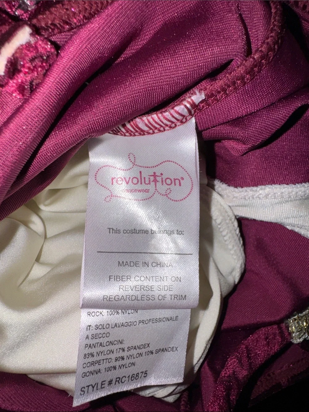 Revolution burgundy velvet tutu dress